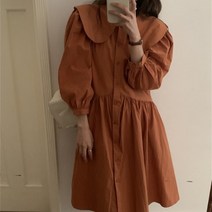 아리엘스타일 러블리한 데일리룩 피츠렌원피스