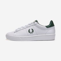프레드 페리 스펜서 레더 White Ivy100 스니커즈 운동화 국내매장판