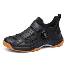 배드민턴 신발 남성과 여성 야외 전문 배구 스니커즈 봄 경량 탁구 훈련, 04 38, [04] T001 black gold