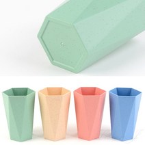 리시안제이 육각 필기구 꽂이 펜꽂이 미술붓꽂이, 대-베이지