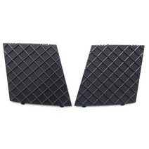 튜닝그릴망자동차 앞 범퍼 낮은 메쉬 그릴 플레이트 트림 커버 BMW E60 바디 키트에 적합 03-10 5111789718, 02 Right and Left