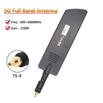 공유기 안테나신호 향상 600 6000Mhz 5G 4G LTE 3G GSM 공중 22dbi 옴니 와이파이 라우터 안테나 TS9 SMA, 01 TS9