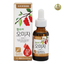라이브잇 함소아 오미자 농축액, 2개, 1개, 30ml