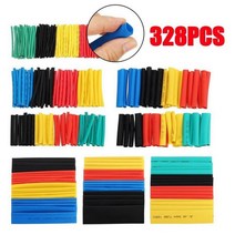 열선커터기 우드락 스티로폼 열선 재단 절단기 127/328pcs 열 수축 튜브 2:1 와이어 랩 연결 기능이있는 30, 05 328PCS with bag