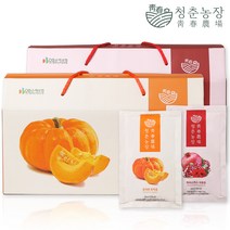 청춘농장 양배추즙 히비스커스 석류즙 늙은 호박즙 무안 자색양파즙 도라지배즙 푸룬 사과즙 건강즙, 청춘농장 늙은 호박즙 + 히비스커스 석류즙 1박스 총 60포