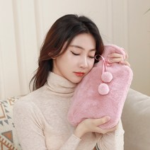 곳락크 방폭 핫팩 보온 물주머니 2L, 핑크, 1개