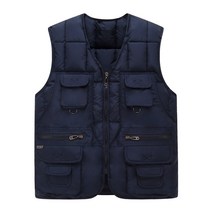 에이프릴랩스 겨울 작업조끼 패딩조끼 낚시조끼 등산 주머니 조끼