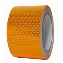 철골현장 머리충돌방지 황색 고휘도 빛반사테이프 주차장 급회전구간 버스용