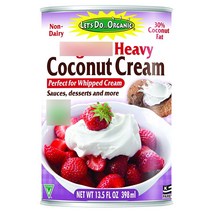 렛츠두오가닉 헤비 코코넛 크림, 398ml, 1개