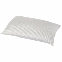 이케아 IKEA 베개커버 그레이+스트라이프 50x80cm 비스코스60% 나일론32% 엘라스타인8%