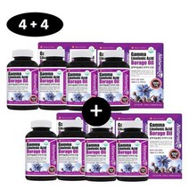 [4+4]네추럴라이즈 감마리놀렌산 보라지 오일 보라지유 부모님, 상세페이지 참조, 상세페이지 참조, 상세페이지 참조