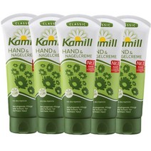카밀핸드크림 앤 네일 클래식 ml 5개 핸드 손끝갈라짐 승무원 뷰티 향기좋은 카밀 미니 워시 컴팩트, 힐캠 클래식 100ml 5개, 힐캠 본상품선택