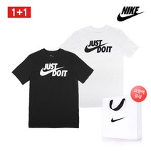 나이키 [1+1]나이키 저스트 두 잇 스우시 반팔티셔츠 AR5006 쇼핑백증정 (NI-TT3)