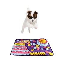 앤더라인 강아지 후각 훈련 노즈워크 패드_다크퍼플, 단품