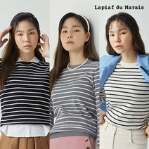 [23SS최신상]라삐아프 스트라이프 니트 3종