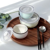 클래식 디테일 도자기 찬통2P 접시커버포함 라면그릇 공기대접세트 도자기식기 도자기접시 도자기밥그릇 전통그릇 집들이선물 신혼선물 이사선물 도, 파스텔가든_찬통2P, 상세페이지 참조