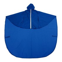 판초 남여공용 성인용 폴리에스테르 찢어짐 방지 PVC 레이어, 파란색, 130x60cm, 폴리에스터 천
