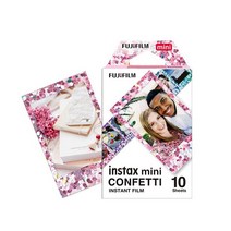 후지 필름 인스탁스 미니 정품 11 필름 컬러 포토 용지 10매 Fuji 11 9 8, 색종이 조각