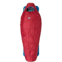 겨울 동계 침낭 빅아그네스 Big Agnes Duster 15 키즈, Red, Regular - Right Zip