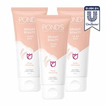 폰즈 브라이트 뷰티 라이스 아미노 애시드 클렌징폼, 3개, 200ml