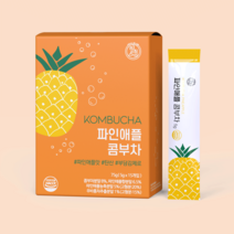 힐스랩 콤부차 파인애플 5g 15개입 분말스틱, 75g, 1박스