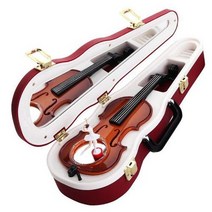 클래식 발레리나 바이올린 케이스 뮤직박스 오르골, 블랙