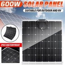 태양 전지 패널 600w 1200w etfe 유연한 태양 전지 패널 전원 배터리 충전기 시스템 태양 전지 패널 키트 집 야외 캠핑 완료, 협력사, 2개 1200w
