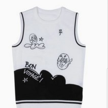 까스텔바작 여성 니트 라운드조끼(BG0SSV503)