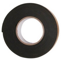 EVA 단면 흑색 스폰지 테이프 폭 40mm x 두께 3mm x 길이 5m, 2개