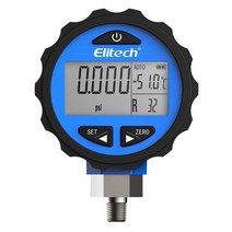 누수탐지 수맥탐지기 누수탐지기 Elitech-HVAC 누출 감지기/압력 게이지 클리어런스, 03 PG-30Pro Blue