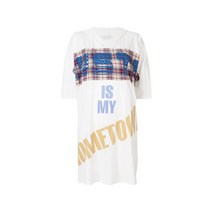 [당일발송] 페이스커넥션 오버사이즈 AUSTIN 프린팅 후드 티셔츠 [화이트] M3722J00010 100