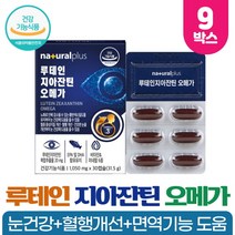 눈건강 루테인 지아잔틴 복합추출물 빌베리 결명자 추출분말 함유 건강기능식품, 30캡슐 x 9박스