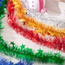 빅별크리스마스모루 140cm(2PCS) 트리 장식 소품 꾸미기, 레드