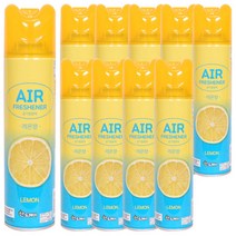 산도깨비 공기청향제 레몬향 300ml 방향제, 10개