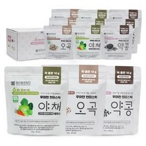 서울대밥스누 유아 현미 과자 3종 세트, 약콩, 야채밸런스, 오곡, 12세트