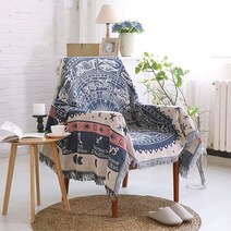 낮잠이불 레트로 유럽 담요 푹신한 부드러운 캐주얼 낮잠 소파 TV 봄 침실 자동차 장식 이불