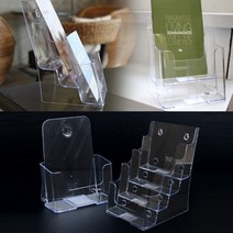 카달로그 브로셔 꽂이 A5 행사 안내판 잡지 리플렛 팜플렛 거치대, 제품선택, 4단