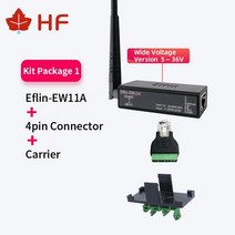 용 elfin ew11aelfin ew11a 0 무선 네트워킹 장치 modbus tpc ip rj45 rs485 to wifi 직렬 서버 dtu, ew11a-0 키트1