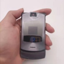 모토로라 RAZR V3i 단장 한-언락폰 710 mAh 1.23 MP 가성비 휴대 전화, 01 simple set, 02 GRAY