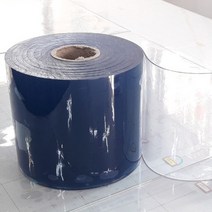 (모델F20 청투명2mm폭20cm) PVC연질염화방풍비닐 아스테이지 비닐커튼 바람막이