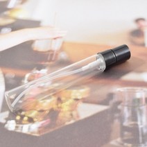 [캔들이케아] 10ml 투명 향수용기 롱 휴대용 유리공병