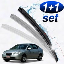 +[플렉스온]+아반떼HD 와이퍼 세트 600mm450mm 교체 하이브리드 간편 유리닦이[FLEXONmarket]+