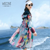 위코브 옵티걸 롱 후드 롱 바람막이