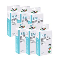 브레이브펫 초유튼튼스틱 강아지 초유단백질 면역력/근력 개선, 6개, 참치맛