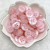 예쁜단추 코트 똑딱이 수입 보석 금장 단추 50pcs 12mm 컬러 수지 고양이 눈 단추 pearllight 그릇 모양 네 눈 단추 웨딩 장식 바느질 액세서리, 38, 50개