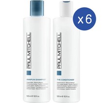 폴미첼 오리지널 아와푸히 샴푸 컨디셔너 500ml 듀오 Paul Mitchell Original Awapuhi Shampoo Conditioner Duo, 6개