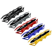 혼다 2021 PCX125 머플러 튜닝 케이스 가드 보호 커버 21-22, 머플러 보호가드+머플러 캡 추가, Blue - 블루