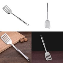 마트498 스텐뒤집개 유광 (34.5x7.5cm) 생선구이 예쁜조리도구 뒤지개 조리도구 생선굽기 주방소품 전부치기 뒤집게