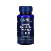 Life Extension 라이프익스텐션 AMPK 메타볼릭 엑티베이터 칼슘 30정, 1개