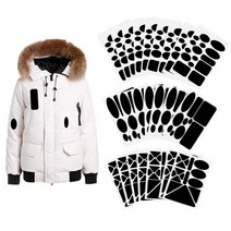 겨울 구멍난 옷수선 스티커 수선 패치 찢어진 패딩 점퍼 바람막이 의류 보수 리폼 테이프, 블랙(B타입)